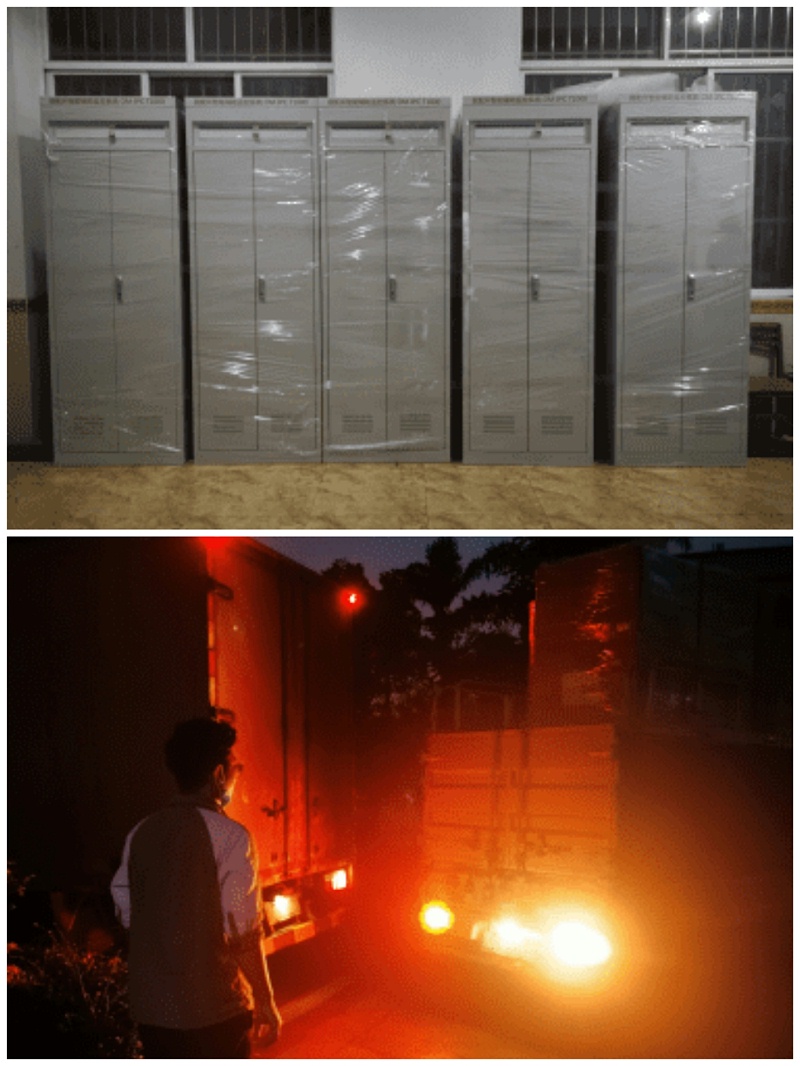 配电房智能环境控制系统组装完成并发货