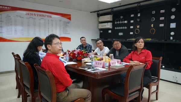 迈世团队与电力公司专家团的研讨现场