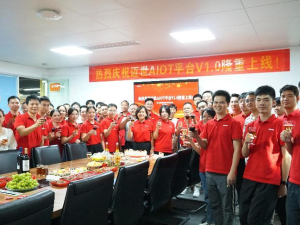 AI+IoT云平台成功上线