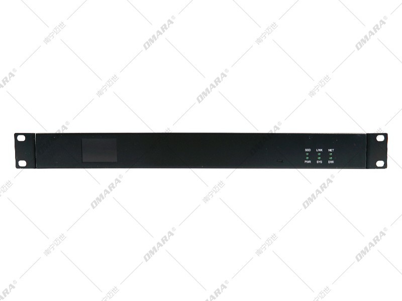 1U带屏机房环境监控一体化主机A6-X600正面接口展示 1U带屏机房环境监控一体化主机A6-X600正面接口展示