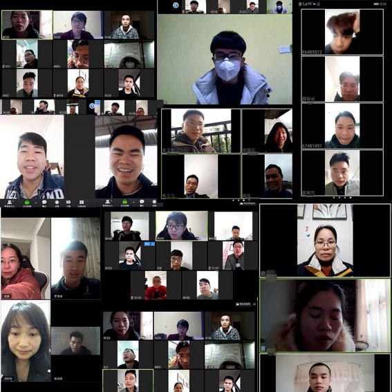 来自23个不同城市的迈世伙伴开展会议